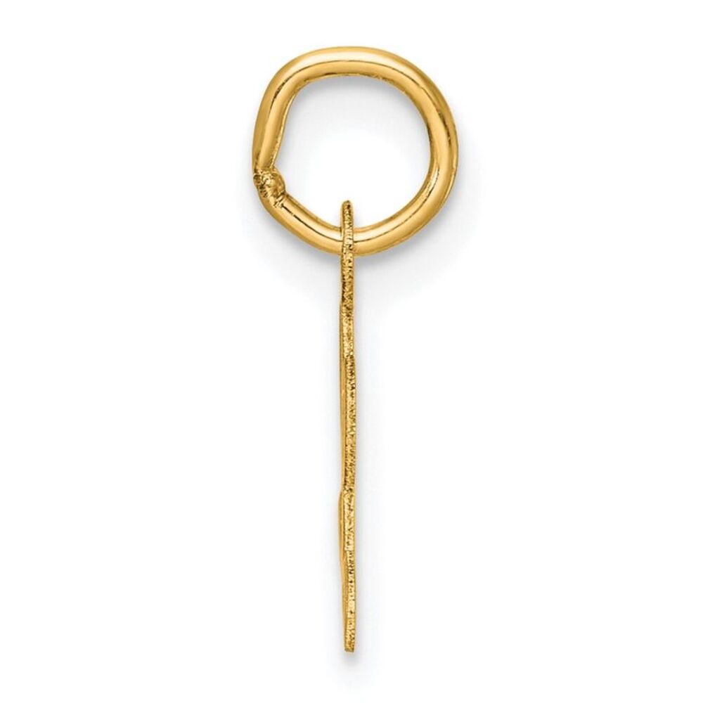 Kazi Luxury 14k Yellow Gold Small Script Letter L… - image 2